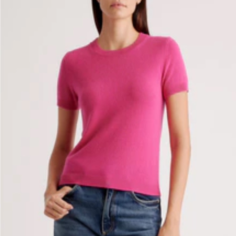 Quince Mongolian Cashmere Tee